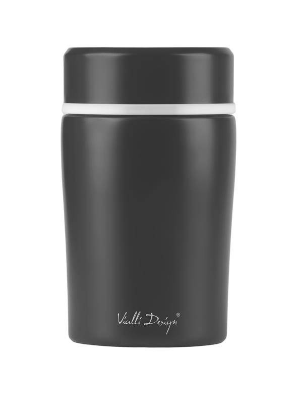 Vialli Design - Termos obiadowy 500ml FUORI grafitowy