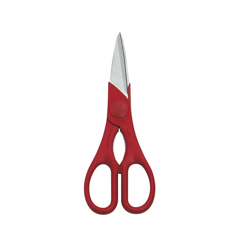 Zwilling - Nożyce wielofunkcyjne Twin 20 cm, Kolor - Czerwony