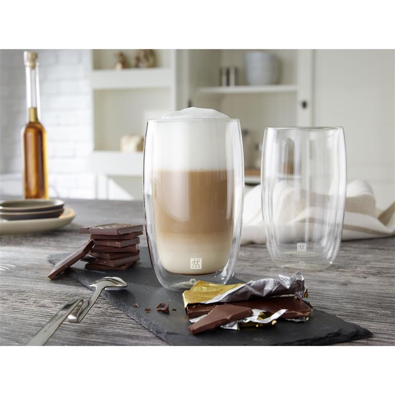 Zwilling - Zestaw dwóch szklanek do latte macchiato Sorrento Pojemność - 350 ml