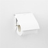 Brabantia - uchwyt na papier toaletowy biały